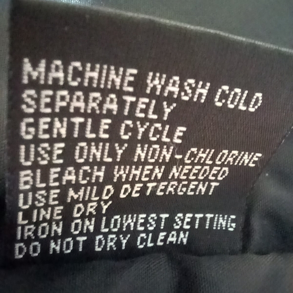 IZZI OUTERWEAR Insulated Winter Coat Hood Toggle Drawstrings Zipper Black Size L - Picture 13 of 15